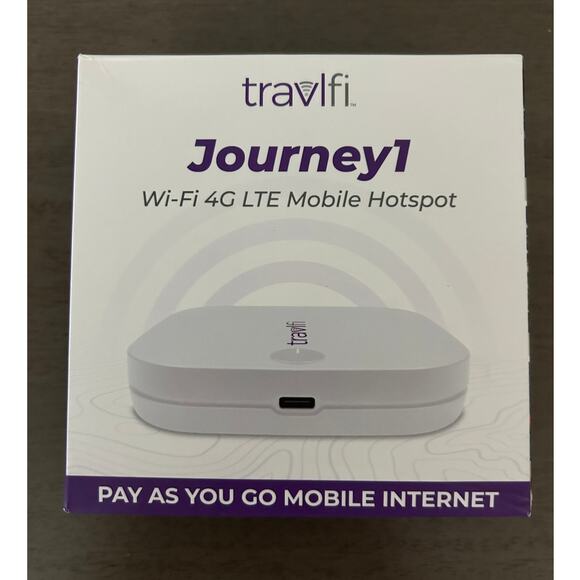 TravlFi Journey1 Wi-Fi 4G LTE Mobile Hotspot RV Internet with Multiple Networks - Picture 1 of 12